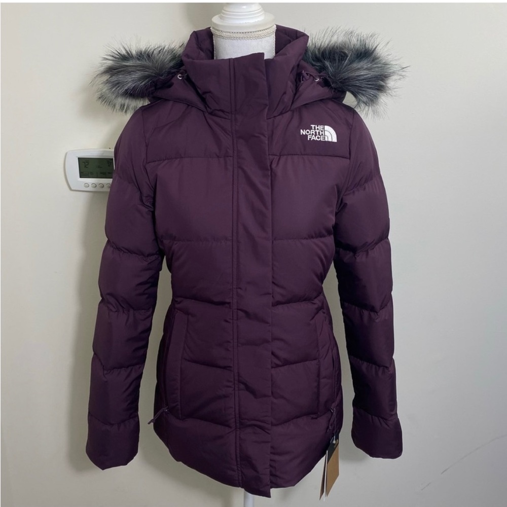 The North Face Women's Gotham Jacket Down Coat Blackberry Wine M